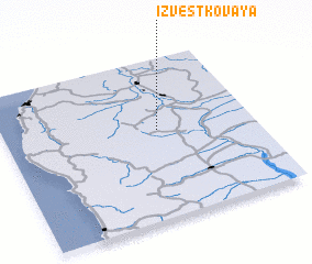 3d view of Izvestkovaya