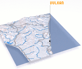 3d view of Vulkan