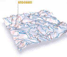 3d view of Andowari