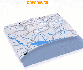 3d view of Poronaysk