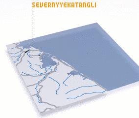 3d view of Severnyye Katangli