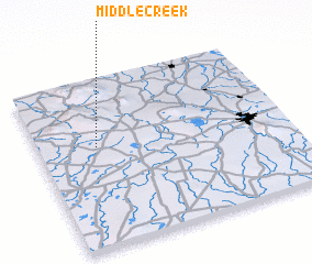 3d view of Middle Creek