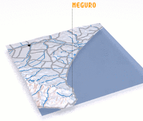 3d view of Meguro