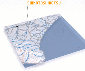 3d view of Shimo-toshibetsu