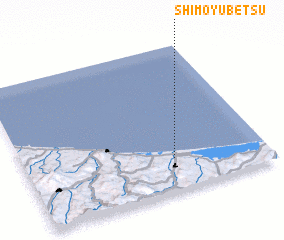3d view of Shimo-yūbetsu