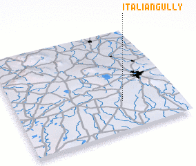 3d view of Italian Gully