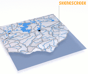 3d view of Skenes Creek