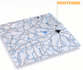 3d view of Mount Rowan