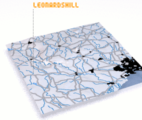 3d view of Leonards Hill