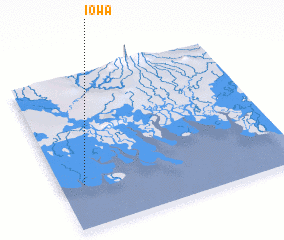 3d view of Iowa