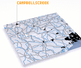 3d view of Campbells Creek