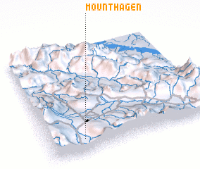 3d view of Mount Hagen