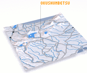 3d view of Okushumbetsu