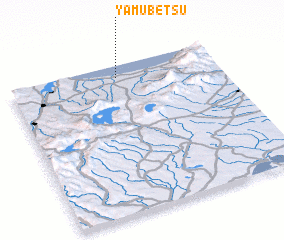 3d view of Yamubetsu