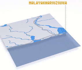 3d view of Malaya Khariuzovka