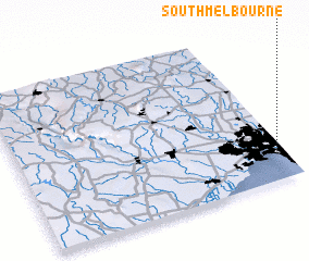 3d view of South Melbourne