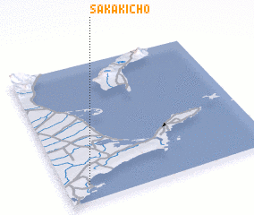 3d view of Sakakichō