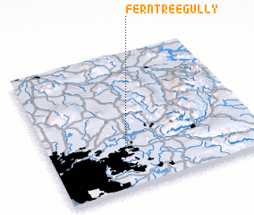 3d view of Fern Tree Gully