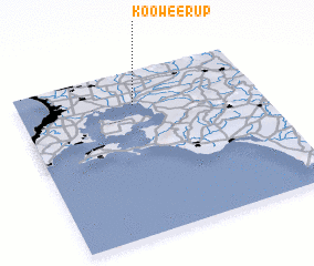 3d view of Koo-Wee-Rup