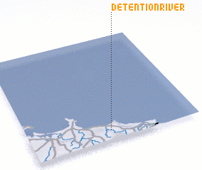 3d view of Detention River