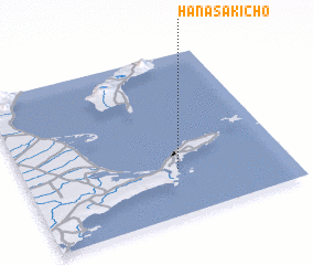 3d view of Hanasakichō