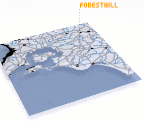 3d view of Forest Hill