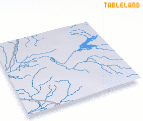 3d view of Tableland