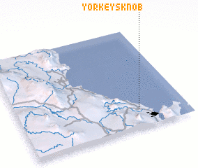 3d view of Yorkeys Knob
