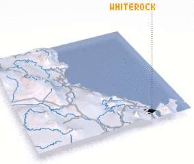 3d view of White Rock