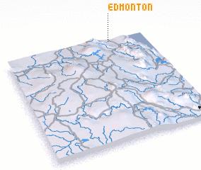 3d view of Edmonton