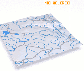 3d view of Michael Creek