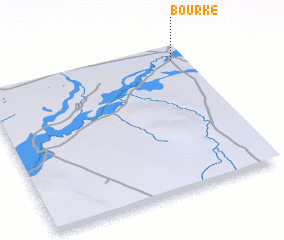 3d view of Bourke