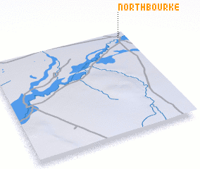 3d view of North Bourke
