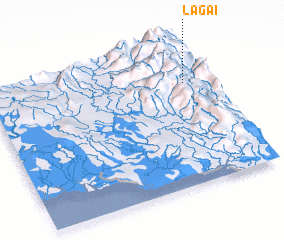 3d view of Lagai