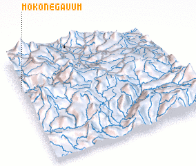 3d view of Mokonegau\