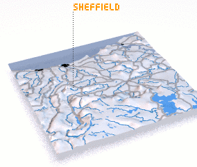 3d view of Sheffield
