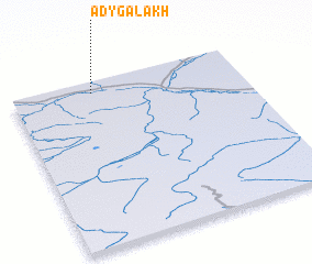 3d view of Adygalakh