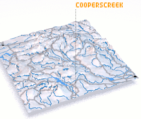 3d view of Coopers Creek