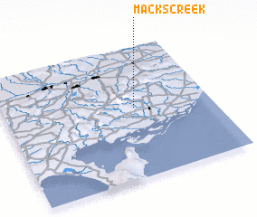 3d view of Macks Creek