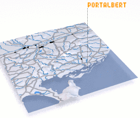 3d view of Port Albert