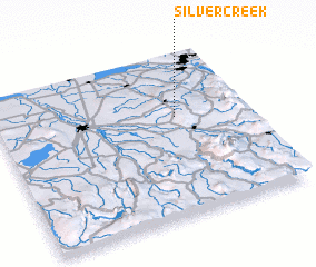 3d view of Silver Creek