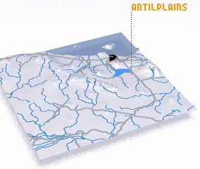 3d view of Antil Plains