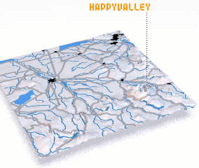 3d view of Happy Valley