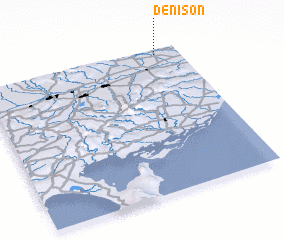 3d view of Denison