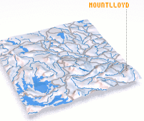 3d view of Mount Lloyd