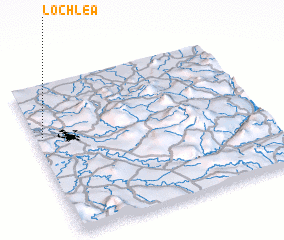 3d view of Loch Lea