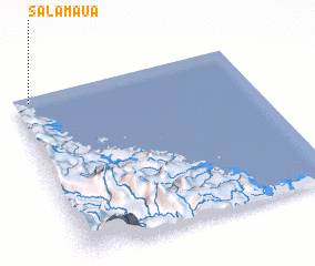 3d view of Salamaua