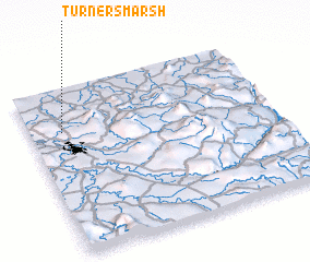 3d view of Turners Marsh
