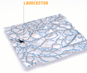 3d view of Launceston