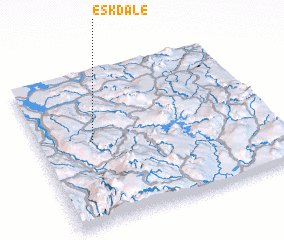 3d view of Eskdale